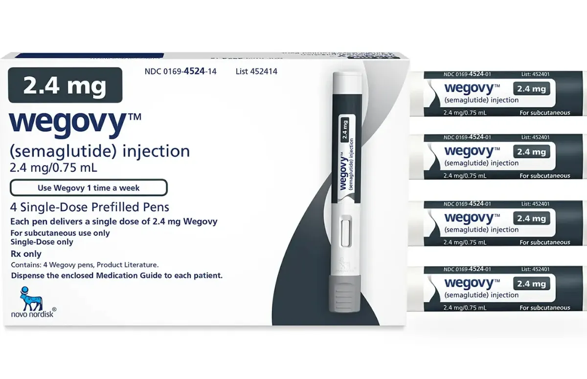 Wegovy Weight Loss Medication Packet
